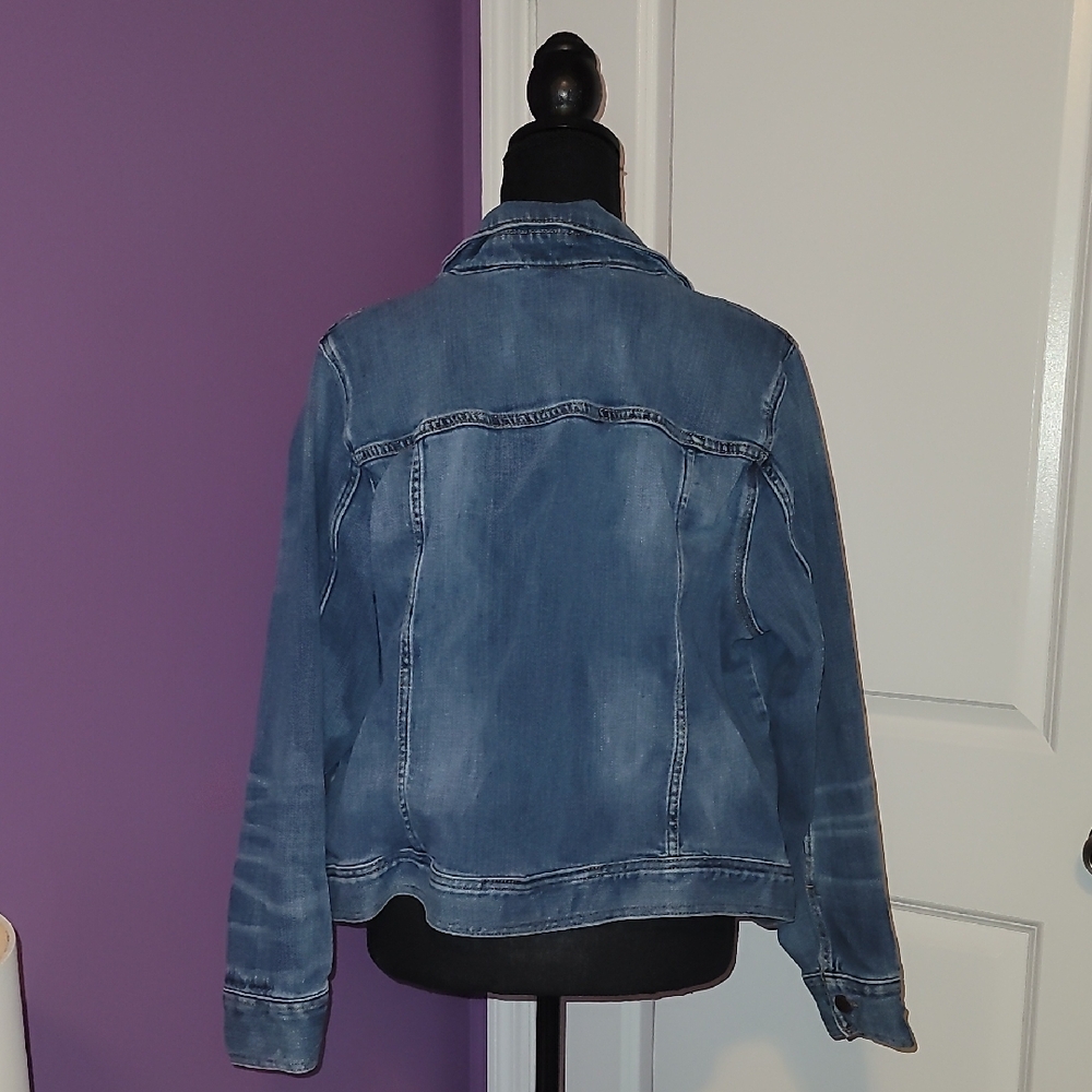 Lane Bryant Light Blue Denim Jacket Sz: 18 - Picture 5 of 8